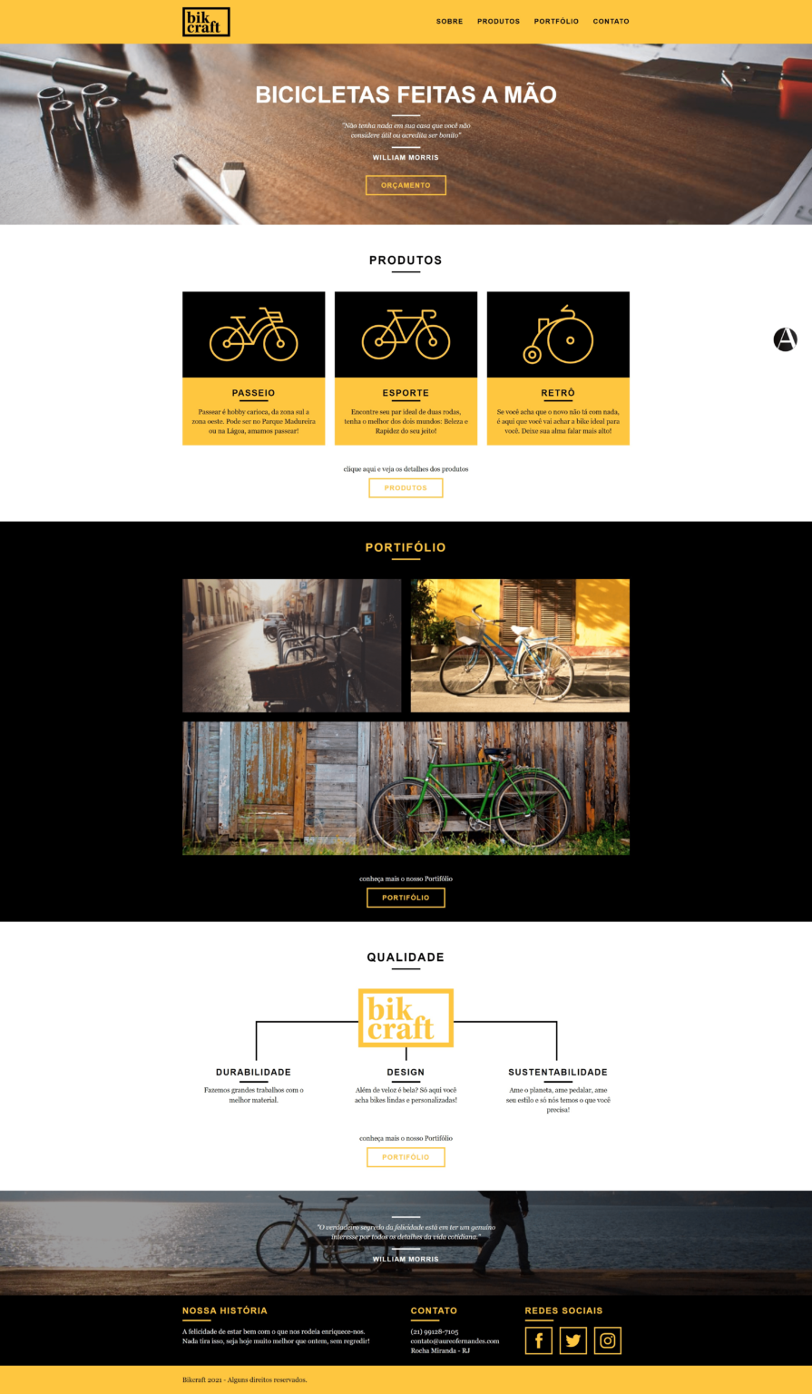 Bikcraft - Aureo Fernandes Web Designer